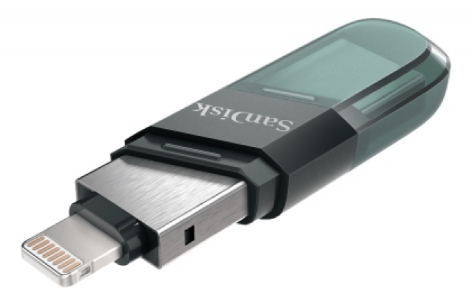 Ảnh USB OTG 128GB Sandisk iXpand Flip for Iphone Ipad 1