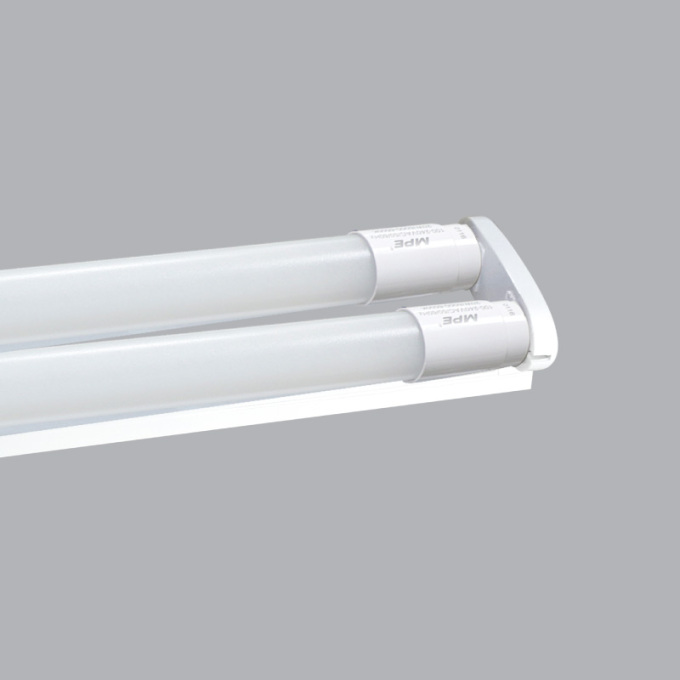 Ảnh Bộ Đèn Led Tube Thủy Tinh T8 Bóng Đôi MPE 1m2 1