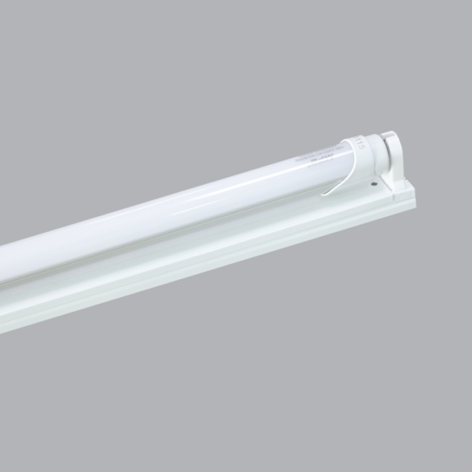 Ảnh Bộ Máng Đèn Batten LED Tube Siêu Mỏng Nhôm T8 Bóng Đơn MPE 60cm 1