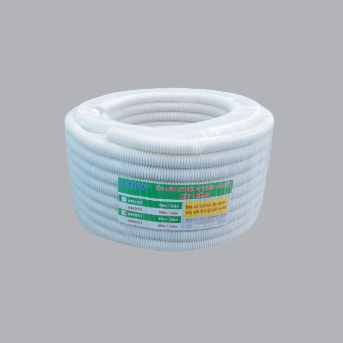 Ảnh Ống luồn đàn hồi màu trắng Ø25 A9025 CT 1