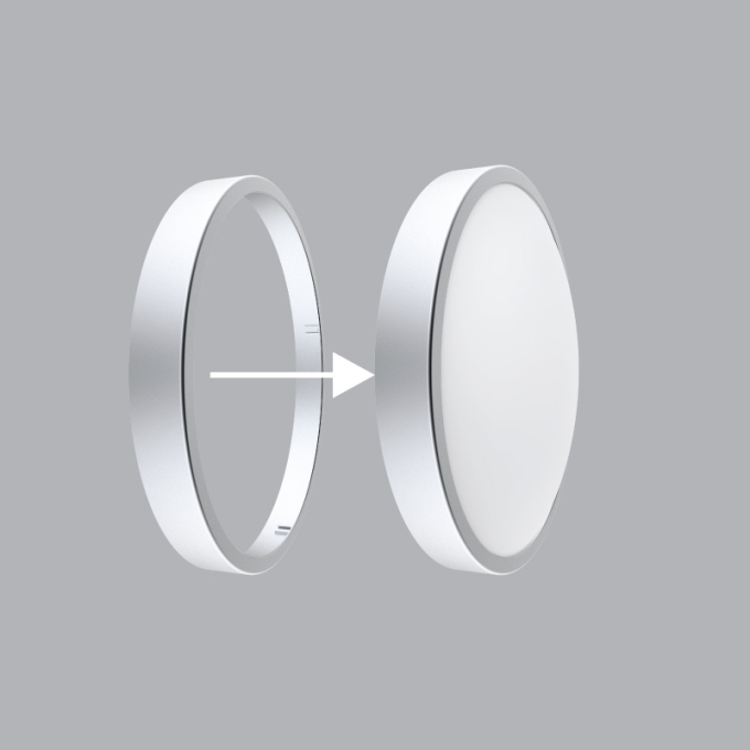 Ảnh Viền Đèn Led Ốp Trần BD35-S 1