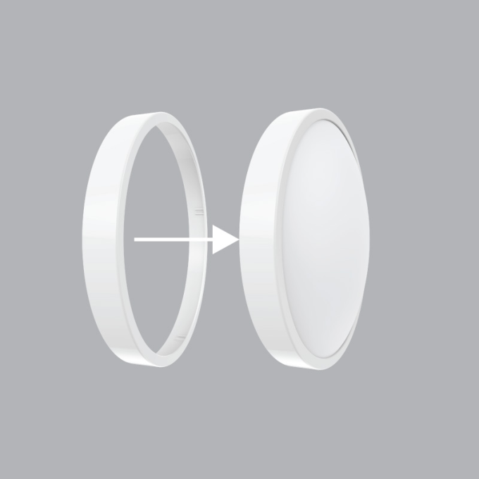 Ảnh Viền Đèn Led Ốp Trần BD35-W 1